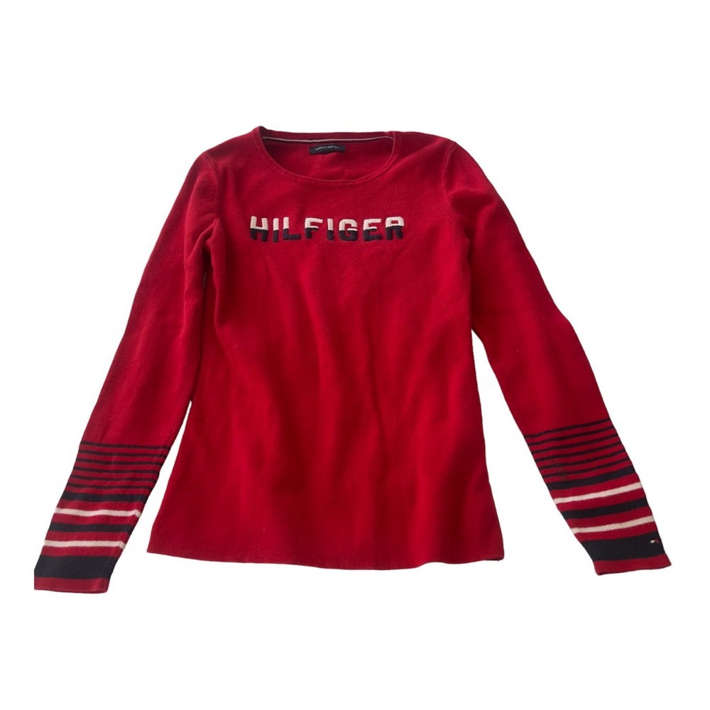 Small/Medium Red Tommy Hilfiger long sleeve